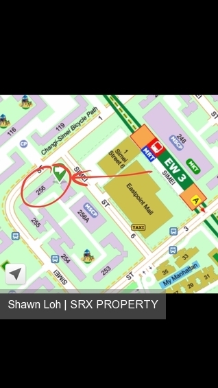 Blk 256 Simei Street 1 (Tampines), HDB 4 Rooms #217282701
